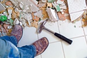 Construction mess in need of Post-Construction Cleanup in Boca Raton, Sunrise, Fort Lauderdale, and Surrounding Areas