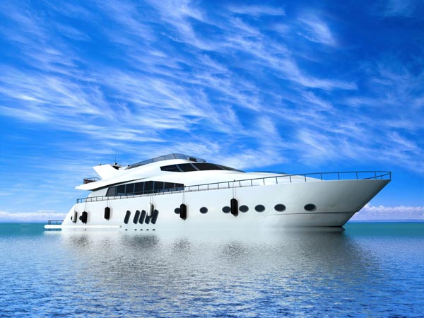 Yacht out at sea needing Yacht Odor Removal in Fort Lauderdale, Miami, West Palm Beach, and Surrounding Areas