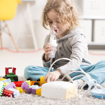 Child with Asthma in Need of Air Duct Cleaning in Fort Lauderdale, Coral Springs, and Boca Raton, FL