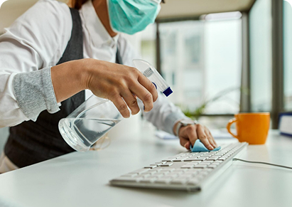 od-image Office Disinfection