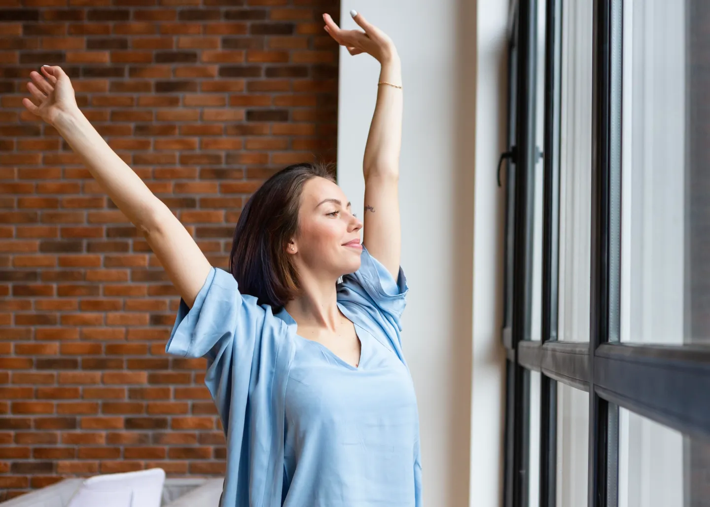 young-woman-enjoying-some-free-time-home
